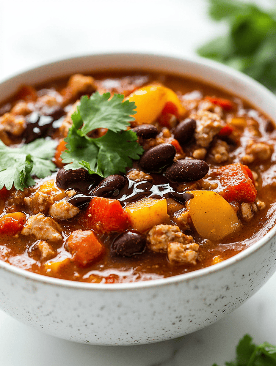 Unconventional Turkey Chili: A Cozy Winter Escape with a Spicy Twist